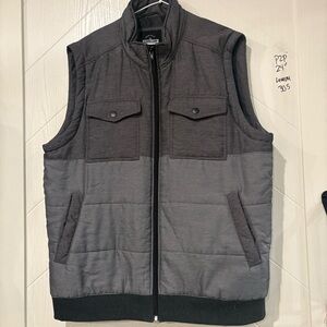 Distillery Mens‎ Quilted Two Tone Vest Size XL/ Layering/ Everyday